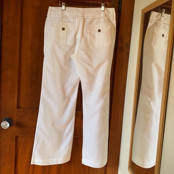 NWTR  Old Navy linen cotton blend cargo pants W 12 - Picture 5 of 13